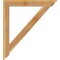 Ekena Millwork Traditional Traditional Rough Sawn Bracket, Western Red Cedar, 4"W x 36"D x 40"H BKT04X36X40TRA01RWR - alternate 2
